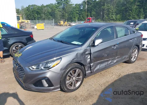 2018 Hyundai Sonata Sel+ z USA, uszkodzony, nr VIN 5NPE34AF9JH724149